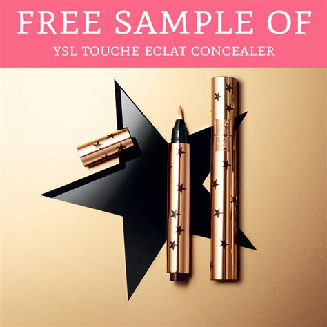 free ysl touche eclat sample|ysl touche eclat concealer boots.